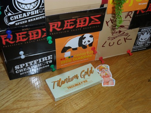 Titanium gold bearings for - titanium, any