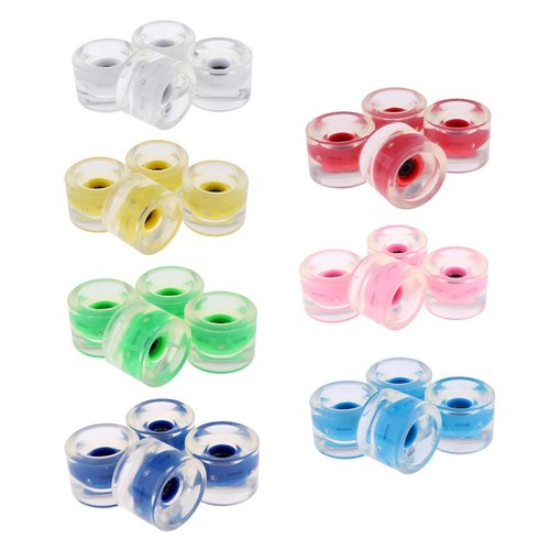4pcs longboard wheels glow - glow, at