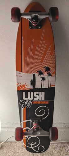 Complete lush longboard with - longboard,
