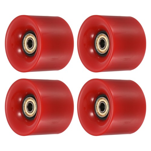 Pack 60mm long board - 4, wheels