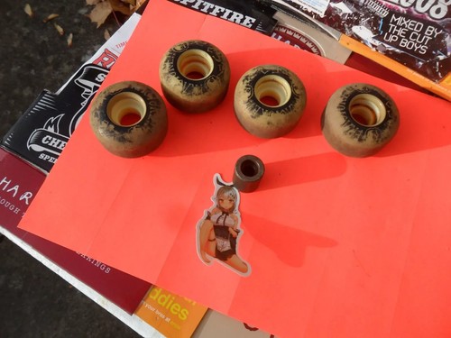Fracture 50mm 85a skateboard - fracture,
